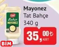 TAT BAHÇE MAYONEZ